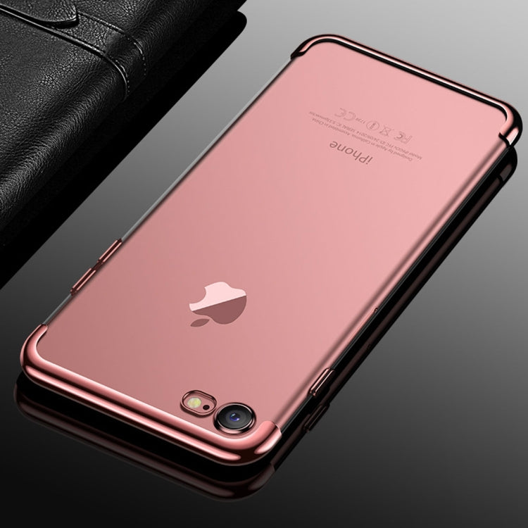 CAFELE For iPhone SE 2020 & 8 & 7 Color Electroplating TPU Soft Protective Back Cover Case