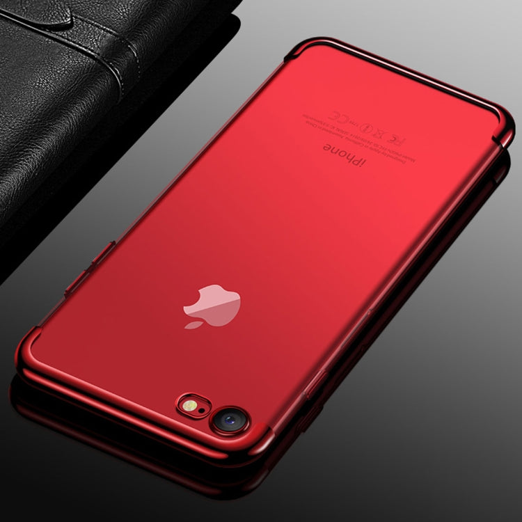 CAFELE For iPhone SE 2020 & 8 & 7 Color Electroplating TPU Soft Protective Back Cover Case