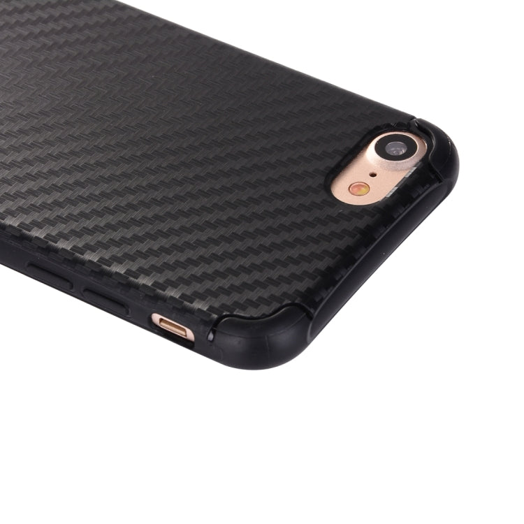 For iPhone SE 2020 & 8 & 7 Knit Texture TPU Dropproof Protective Back Cover Case