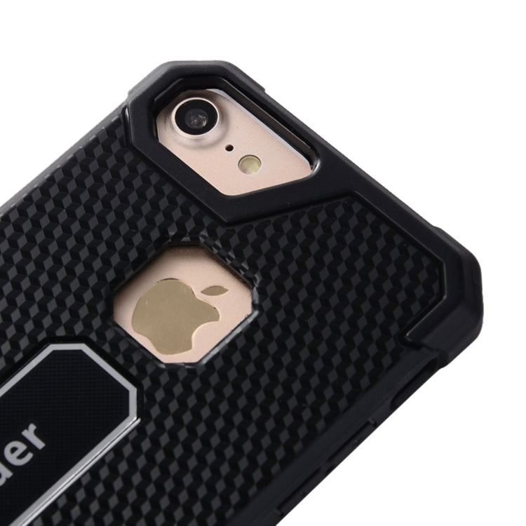 For iPhone SE 2020 & 8 & 7 Hexagonal Geometric Texture TPU Dropproof Protective Back Cover Case
