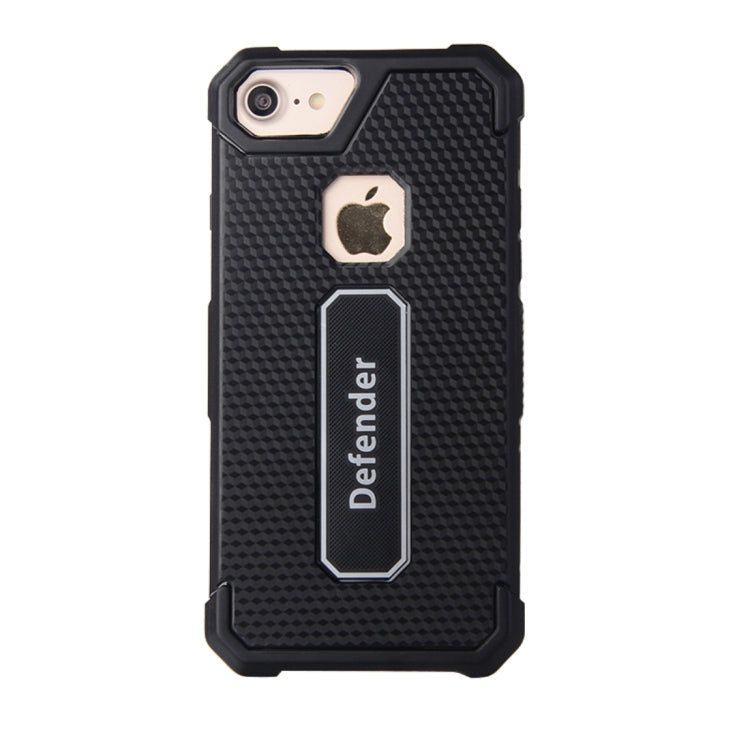 For iPhone SE 2020 & 8 & 7 Hexagonal Geometric Texture TPU Dropproof Protective Back Cover Case