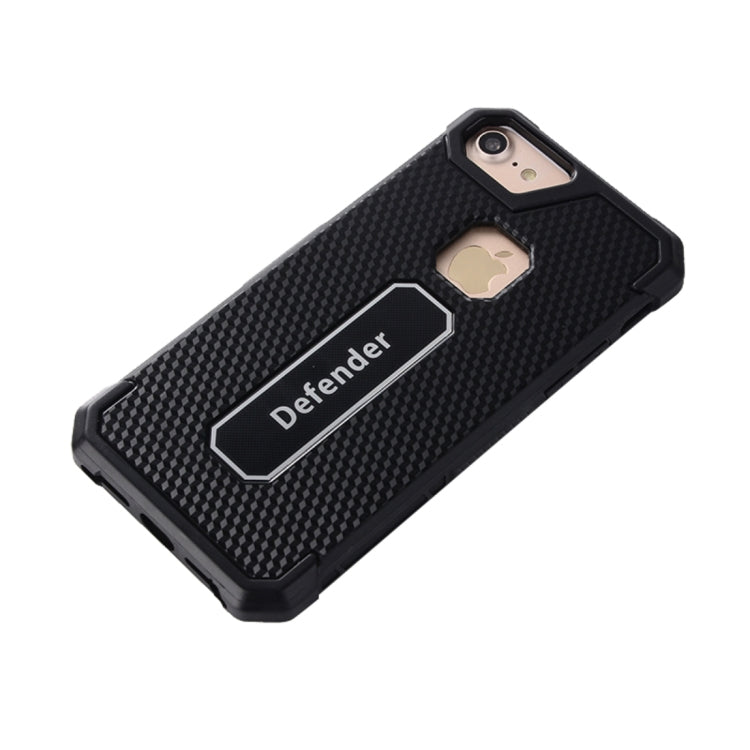 For iPhone SE 2020 & 8 & 7 Hexagonal Geometric Texture TPU Dropproof Protective Back Cover Case