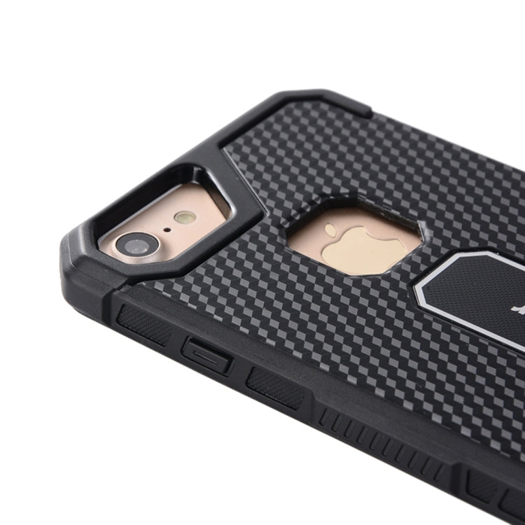 For iPhone SE 2020 & 8 & 7 Hexagonal Geometric Texture TPU Dropproof Protective Back Cover Case
