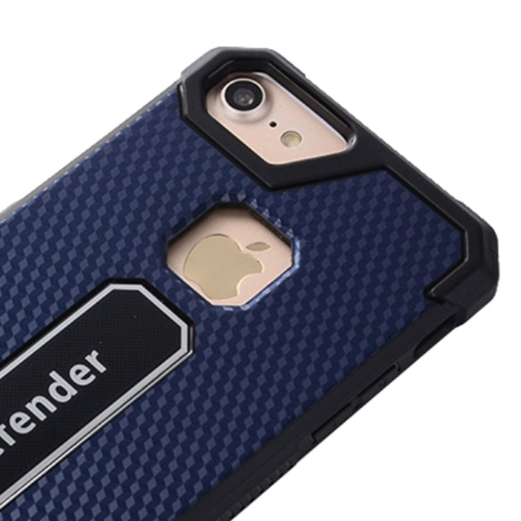For iPhone SE 2020 & 8 & 7 Hexagonal Geometric Texture TPU Dropproof Protective Back Cover Case