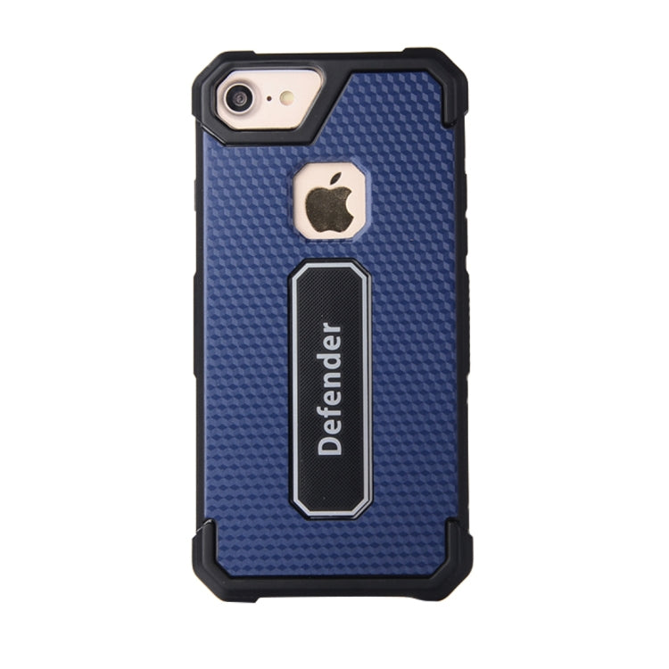 For iPhone SE 2020 & 8 & 7 Hexagonal Geometric Texture TPU Dropproof Protective Back Cover Case