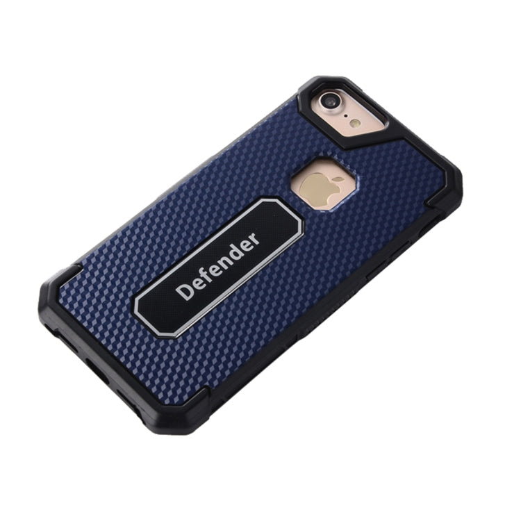 For iPhone SE 2020 & 8 & 7 Hexagonal Geometric Texture TPU Dropproof Protective Back Cover Case