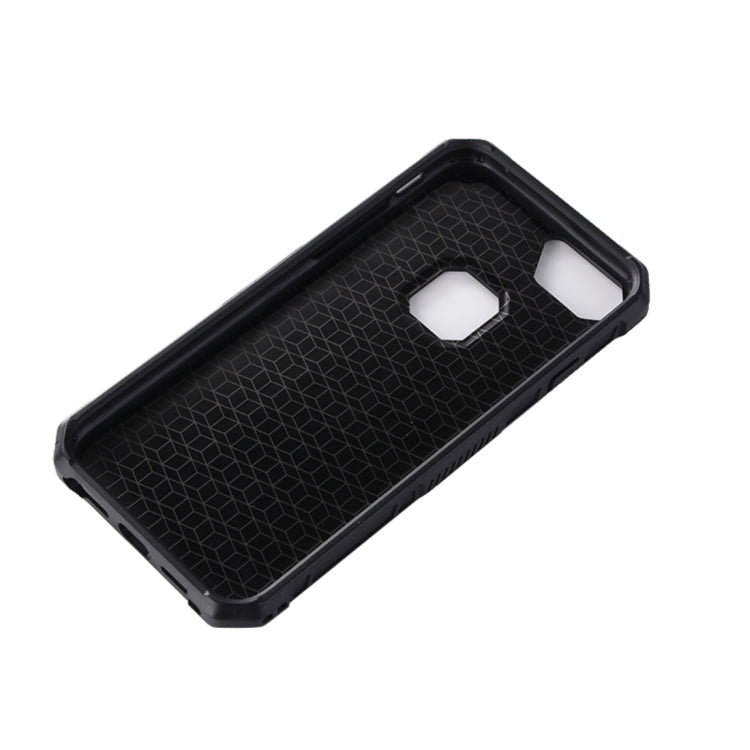 For iPhone SE 2020 & 8 & 7 Square Texture TPU Dropproof Protective Back Cover Case