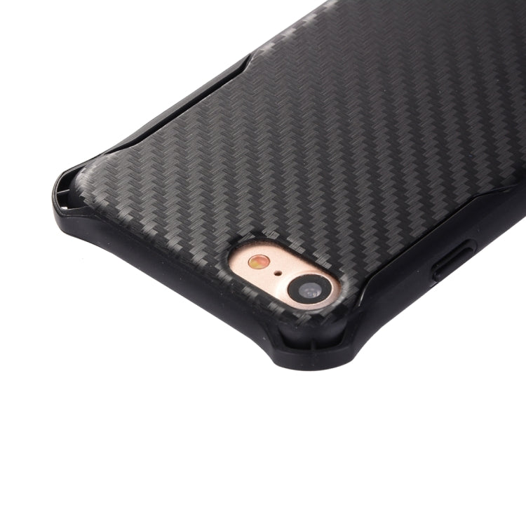 For iPhone SE 2020 & 8 & 7 Knit Texture TPU Dropproof Protective Back Cover Case (Gold)