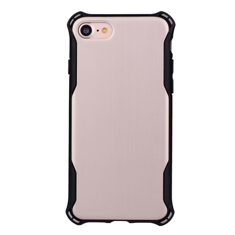 For iPhone SE 2020 & 8 & 7 Brushed Texture TPU Dropproof Protective Back Cover Case