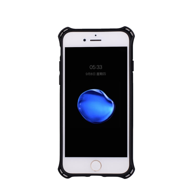 For iPhone SE 2020 & 8 & 7 Brushed Texture TPU Dropproof Protective Back Cover Case