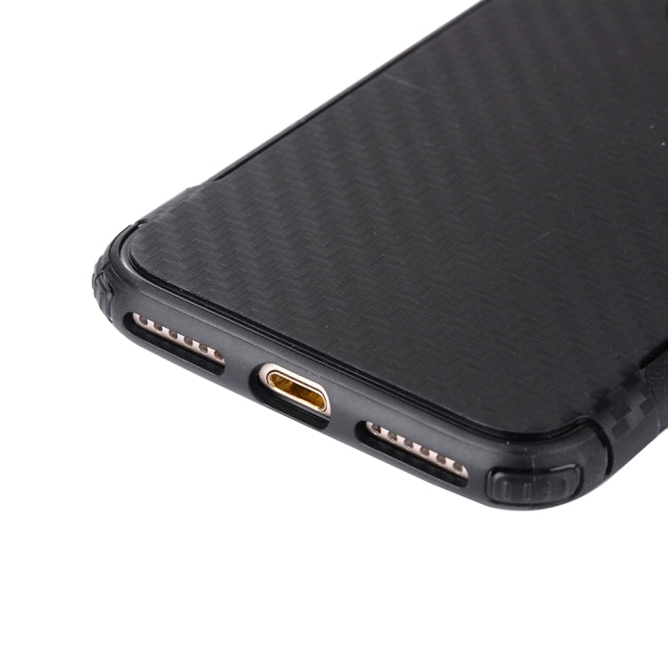 For iPhone SE 2020 & 8 & 7 Knit Texture TPU Dropproof Protective Back Cover Case