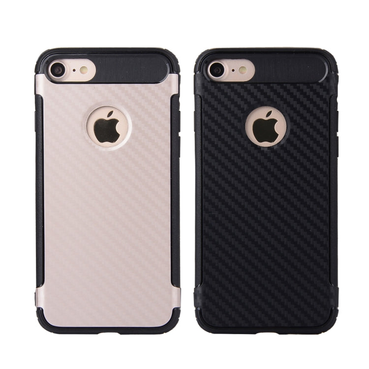 For iPhone SE 2020 & 8 & 7 Knit Texture TPU Dropproof Protective Back Cover Case