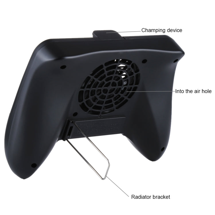 CCF-013 Multi-function 3 in 1 Phone Gamepad Holder Handle with Charging / Radiating, For iPhone, Galaxy, Huawei, Xiaomi, LG, HTC, Sony, Google and other Smartphones