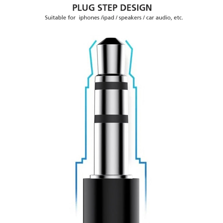 YAOMAISI Q18 1m 8 Pin Male to 3.5mm Male Audio Cable, For iPhone XR / XS / XS Max / X, iPhone 8 Plus / 7 Plus, iPhone 8 / 7