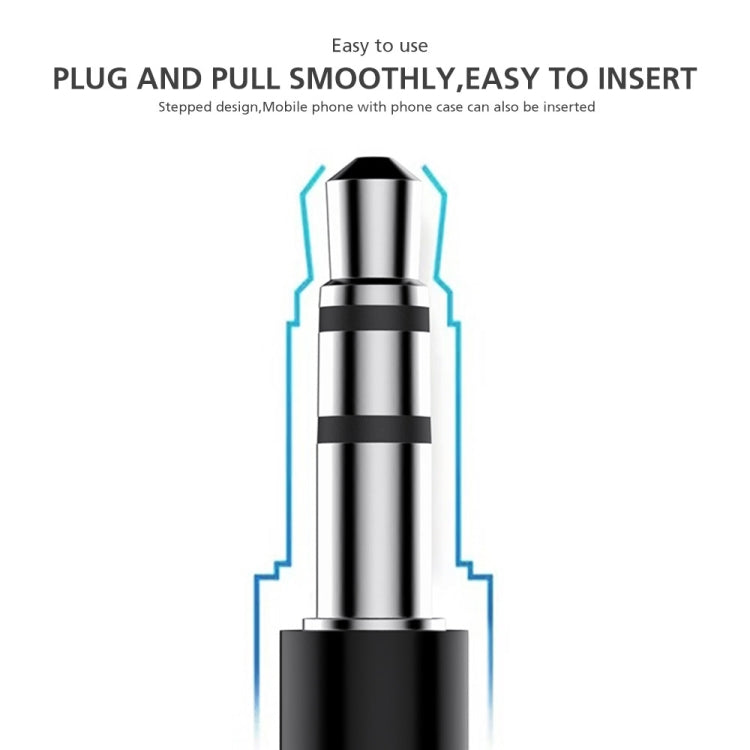 YAOMAISI Q18 1m 8 Pin Male to 3.5mm Male Audio Cable, For iPhone XR / XS / XS Max / X, iPhone 8 Plus / 7 Plus, iPhone 8 / 7