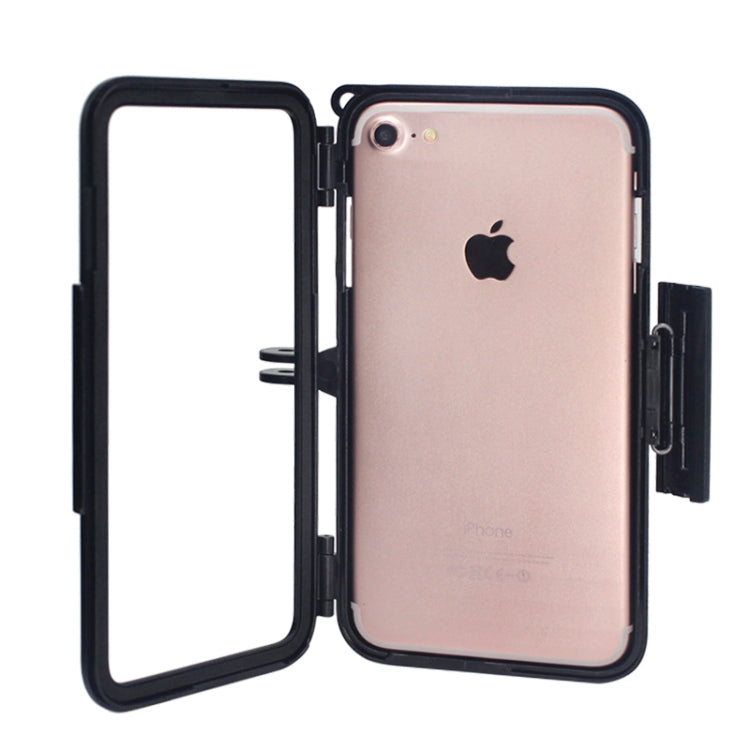 HAMTOD For iPhone SE 2020 & 8 & 7 & 6 PC Dropproof Shock Absorption Sponge Pads Sports Protective Back Cover Case with Parts