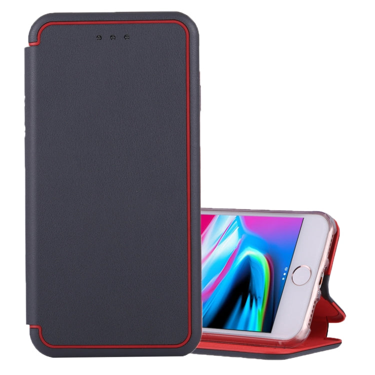For iPhone 6 & 6s & 7 & 8 Ultra-thin Magnetic Horizontal Flip Shockproof Protective Leather Case with Holder & Card Slot
