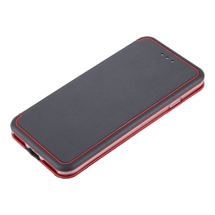 For iPhone 6 & 6s & 7 & 8 Ultra-thin Magnetic Horizontal Flip Shockproof Protective Leather Case with Holder & Card Slot