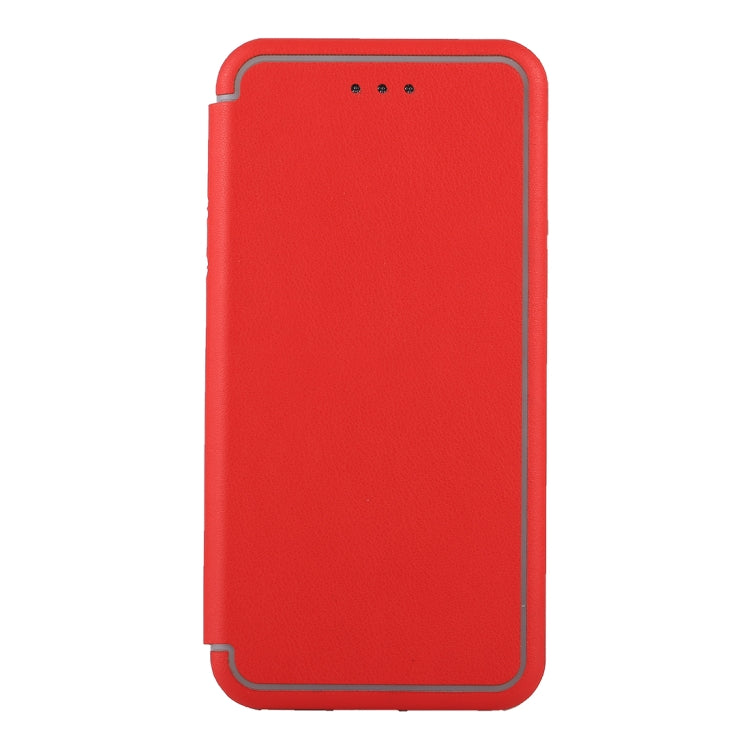For iPhone 6 & 6s & 7 & 8 Ultra-thin Magnetic Horizontal Flip Shockproof Protective Leather Case with Holder & Card Slot