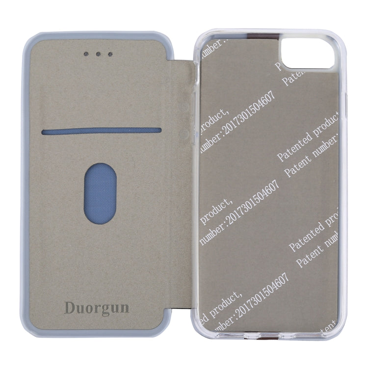 For iPhone 6 & 6s & 7 & 8 Ultra-thin Magnetic Horizontal Flip Shockproof Protective Leather Case with Holder & Card Slot