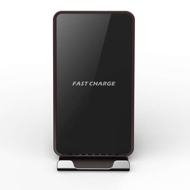 HAMTOD HLP1 10W (Max) Output Qi Standard Fast Charging Wireless Charger, Built-in Cooling Fan, For iPhone, Galaxy, Huawei, Xiaomi, LG, HTC and Other QI Standard Smart Phones (Black)