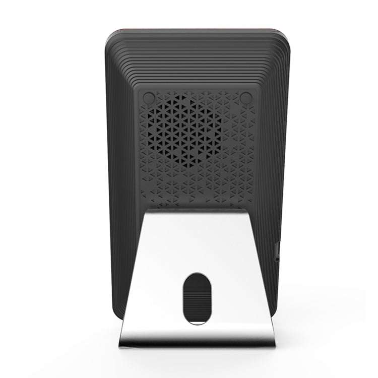 HAMTOD HLP1 10W (Max) Output Qi Standard Fast Charging Wireless Charger, Built-in Cooling Fan, For iPhone, Galaxy, Huawei, Xiaomi, LG, HTC and Other QI Standard Smart Phones (Black)
