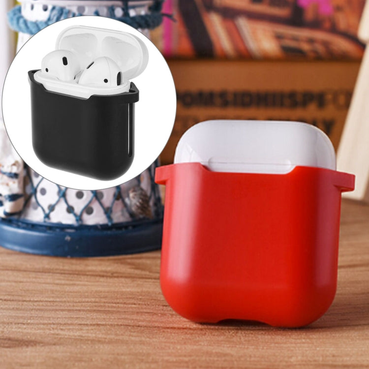 Creative Wireless Bluetooth Earphone Plastic Dropproof Protective Bag Anti-lost Storage Bag for Apple AirPods 1/2(Earphone is not Included)