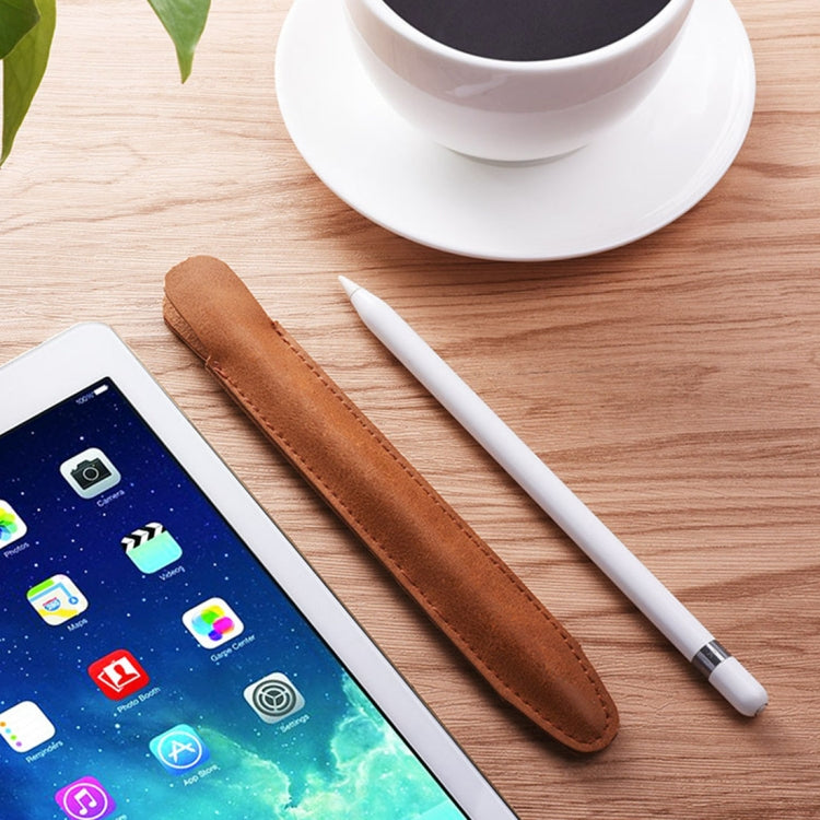 Stylus Pen Protective PU Leather Pouch Holder Storage Case for Apple Pencil