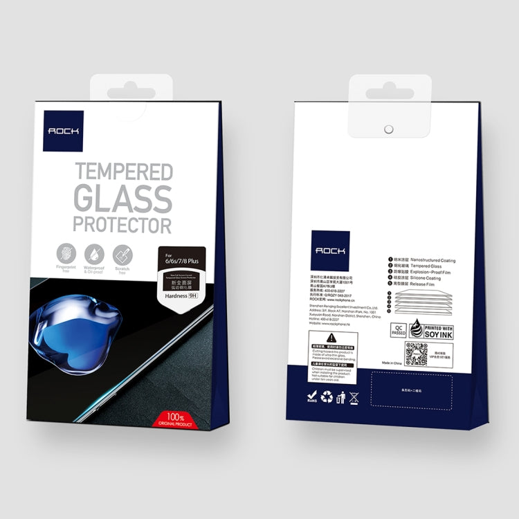 ROCK 0.23mm 9H Anti Blue-ray HD Tempered Glass for iPhone 8 & 7 & 6