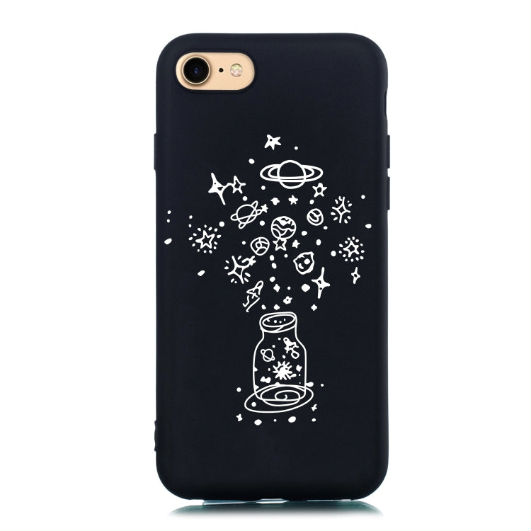 Wishing Bottle Painted Pattern Soft TPU Case For iPhone SE 2020 & 8 & 7