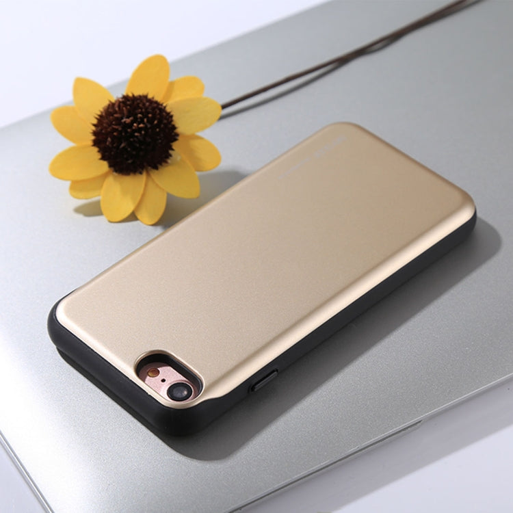 GOOSPERY For iPhone SE 2020 & 8 & 7 TPU + PC Sky Slide Bumper Protective Back Case with Card Slot