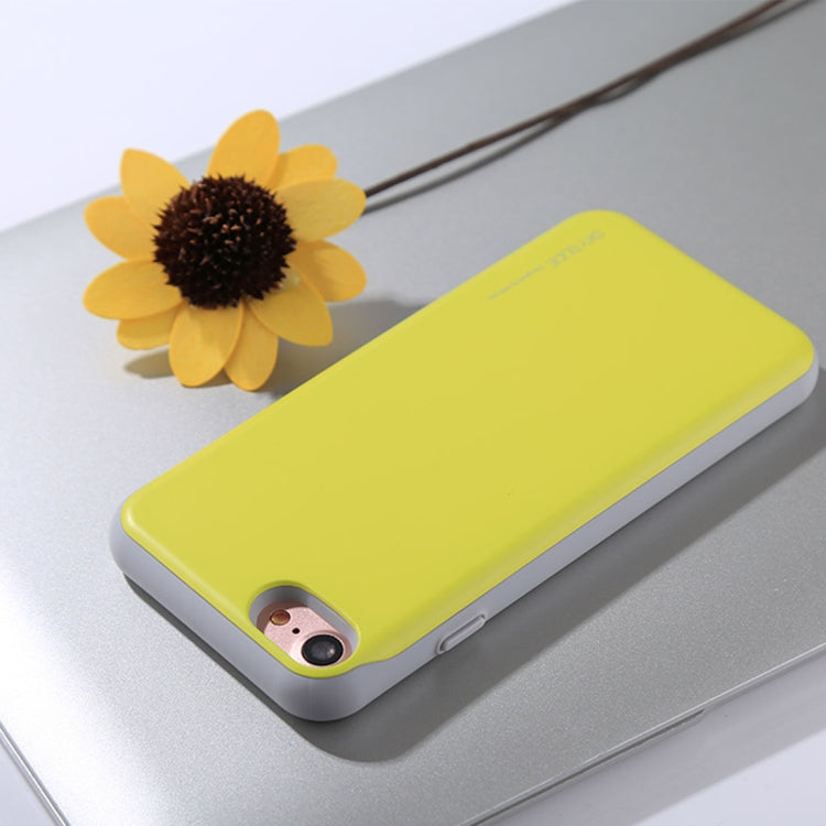 GOOSPERY For iPhone SE 2020 & 8 & 7 TPU + PC Sky Slide Bumper Protective Back Case with Card Slot