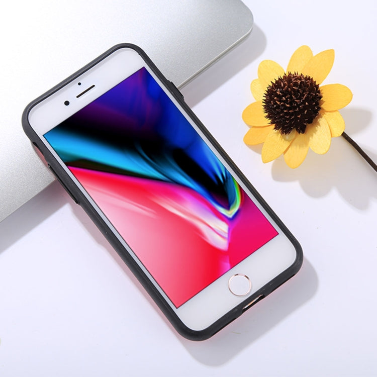 GOOSPERY For iPhone SE 2020 & 8 & 7 TPU + PC Sky Slide Bumper Protective Back Case with Card Slot