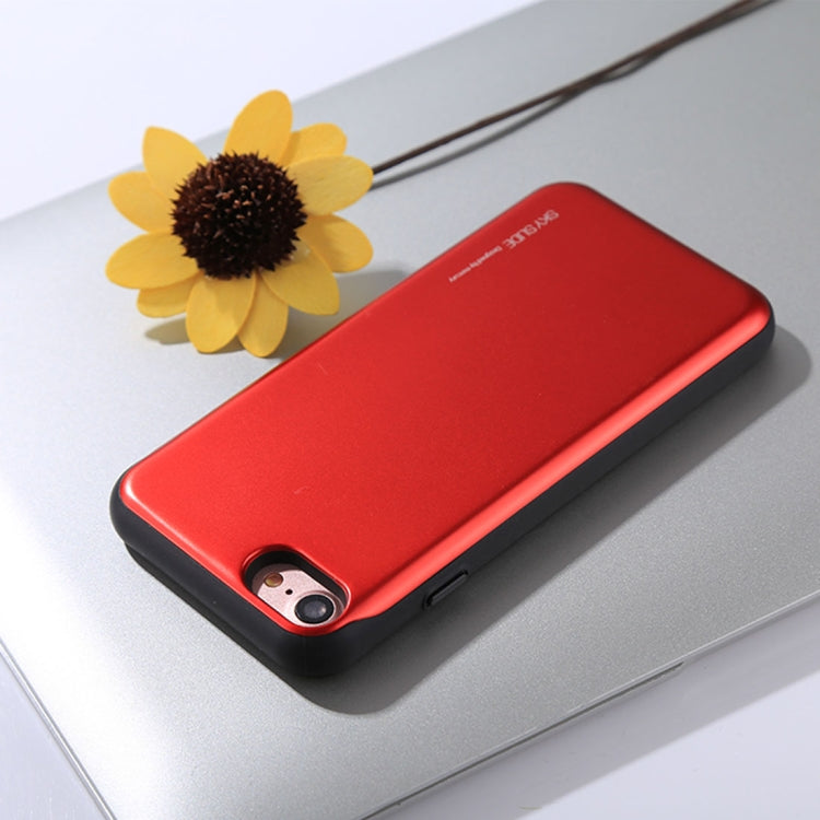 GOOSPERY For iPhone SE 2020 & 8 & 7 TPU + PC Sky Slide Bumper Protective Back Case with Card Slot