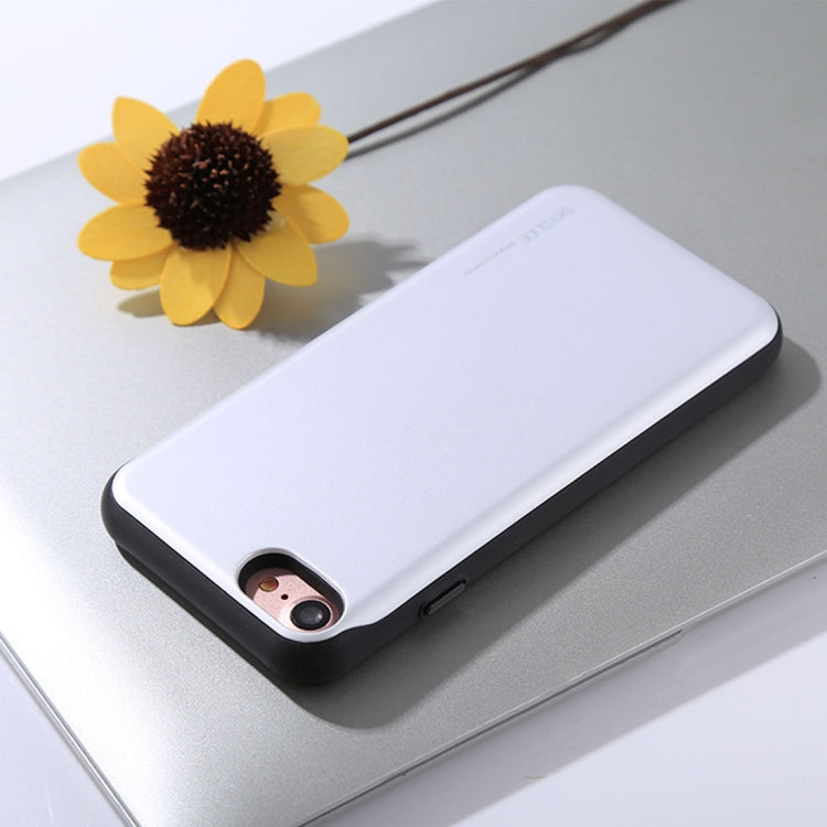 GOOSPERY For iPhone SE 2020 & 8 & 7 TPU + PC Sky Slide Bumper Protective Back Case with Card Slot