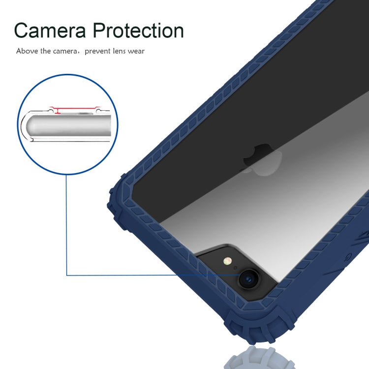 Shockproof TPU + PC Universal Plate Case For iPhone SE 2020 & 8 & 7