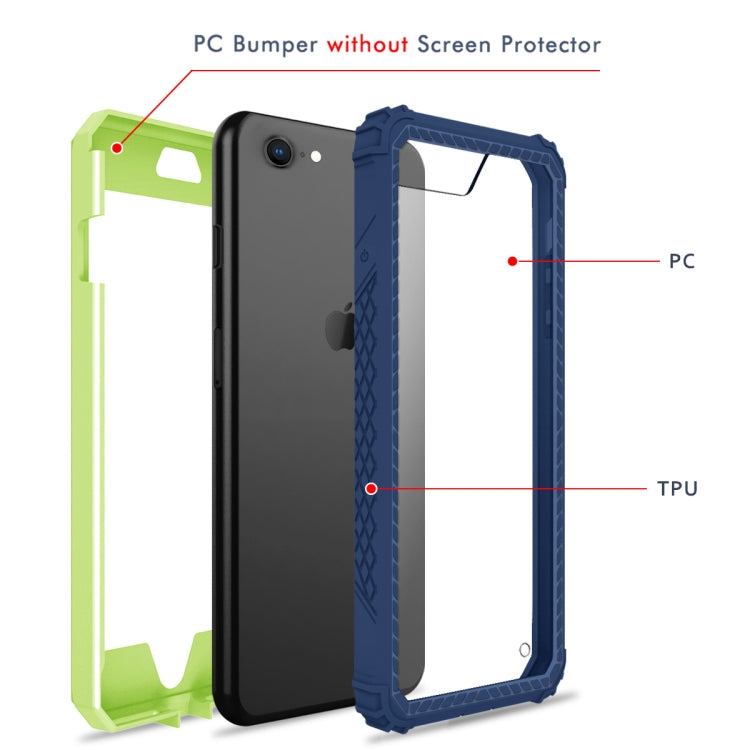 Shockproof TPU + PC Universal Plate Case For iPhone SE 2020 & 8 & 7
