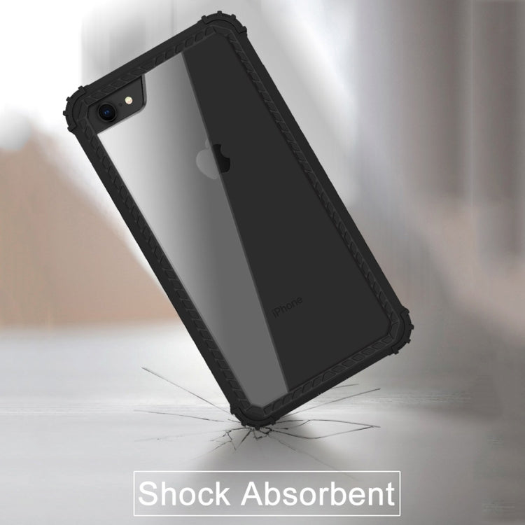 Shockproof TPU + PC Universal Plate Case For iPhone SE 2020 & 8 & 7