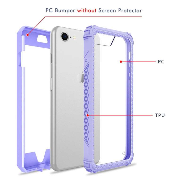 Shockproof TPU + PC Universal Plate Case For iPhone SE 2020 & 8 & 7