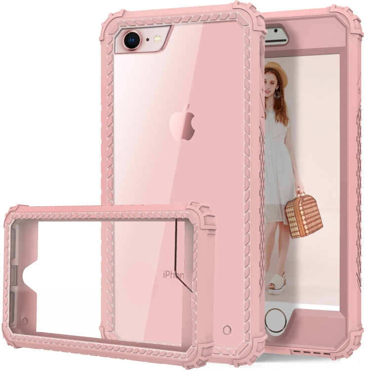 Shockproof TPU + PC Universal Plate Case For iPhone SE 2020 & 8 & 7