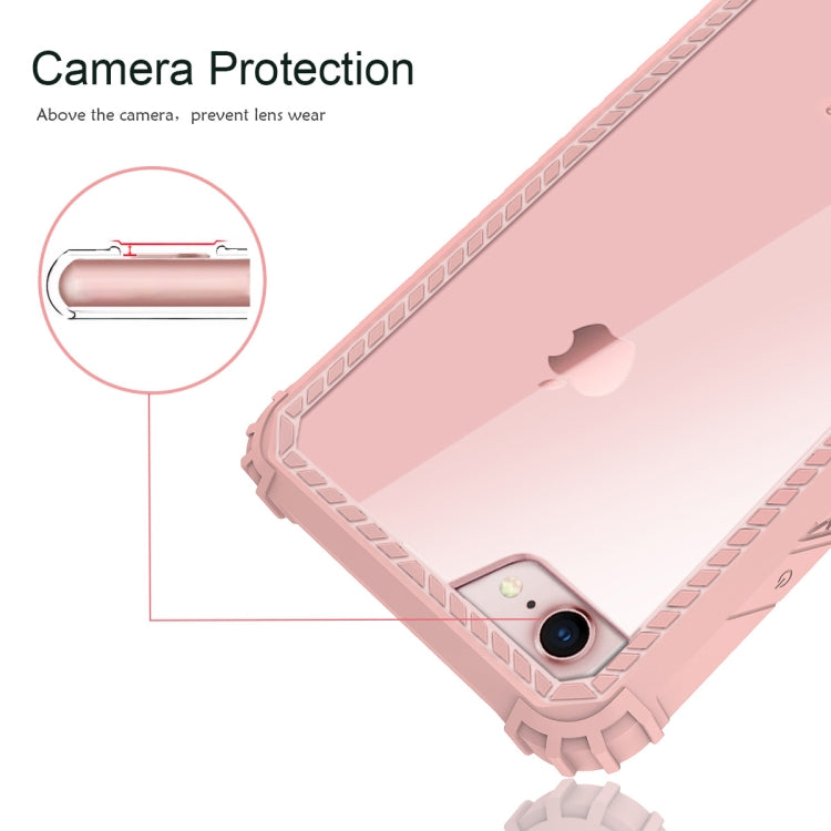 Shockproof TPU + PC Universal Plate Case For iPhone SE 2020 & 8 & 7