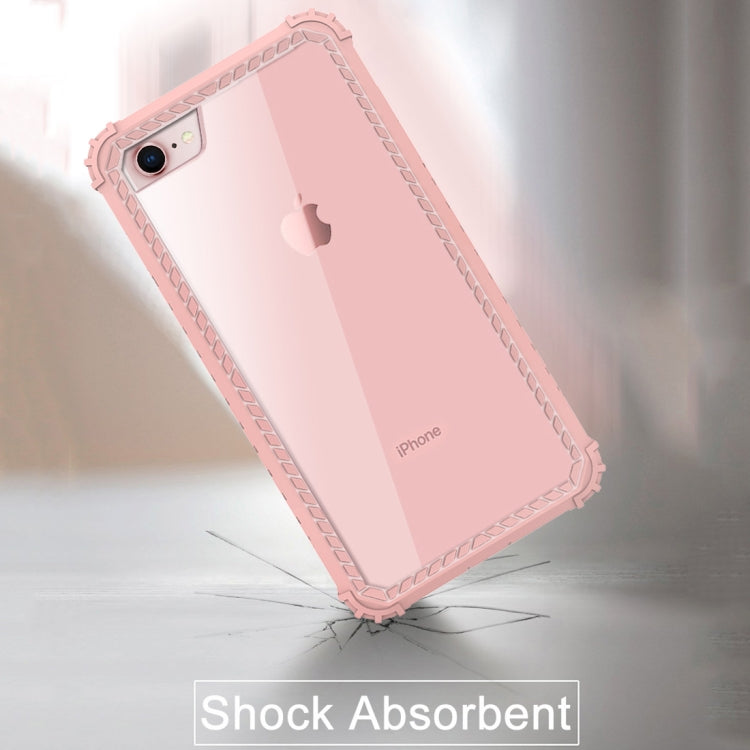 Shockproof TPU + PC Universal Plate Case For iPhone SE 2020 & 8 & 7