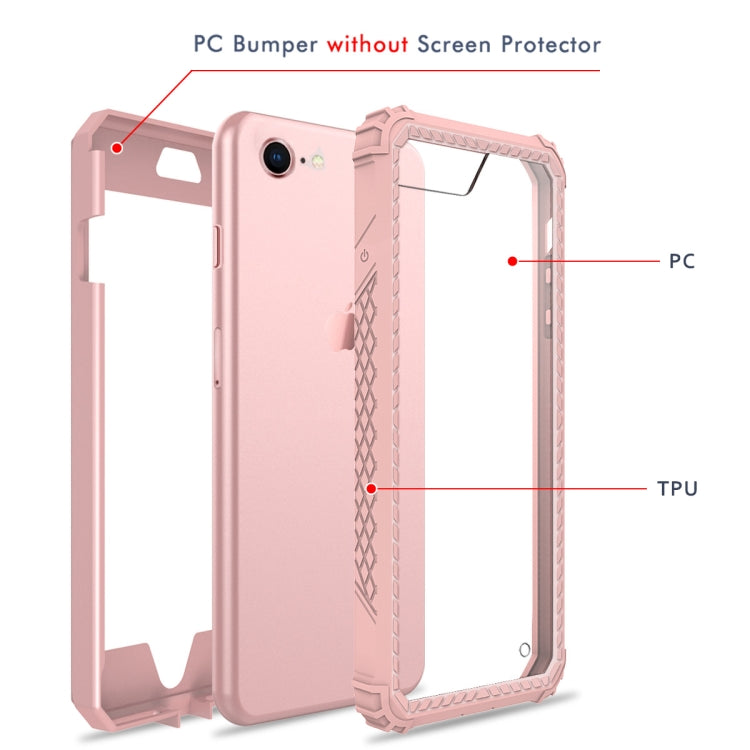 Shockproof TPU + PC Universal Plate Case For iPhone SE 2020 & 8 & 7