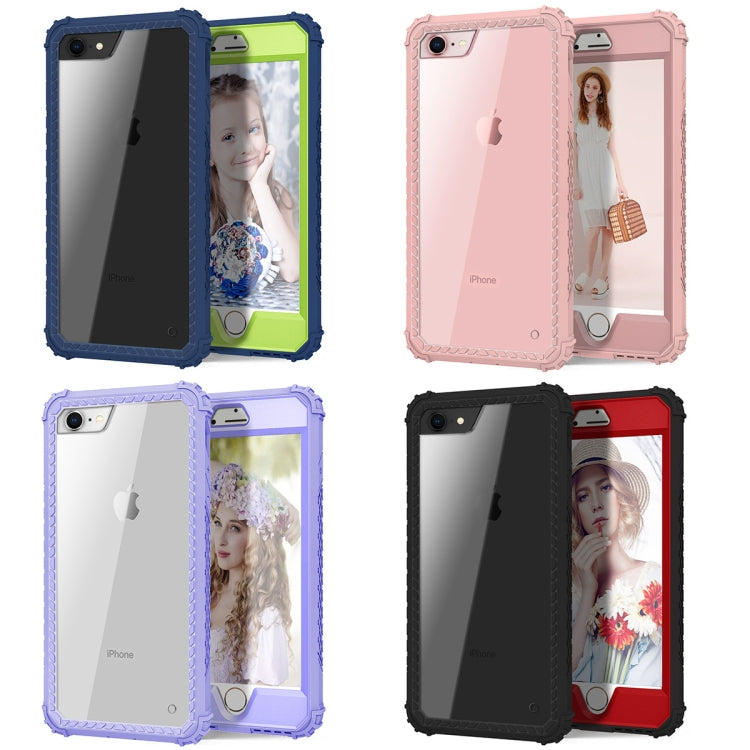 Shockproof TPU + PC Universal Plate Case For iPhone SE 2020 & 8 & 7