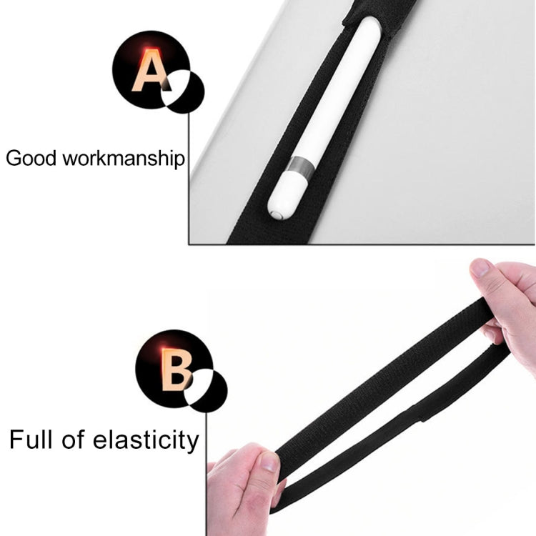 For Apple Pencil / iPad 12.9 inch General High Elastic Band Apple Pencil Band Protective Bag