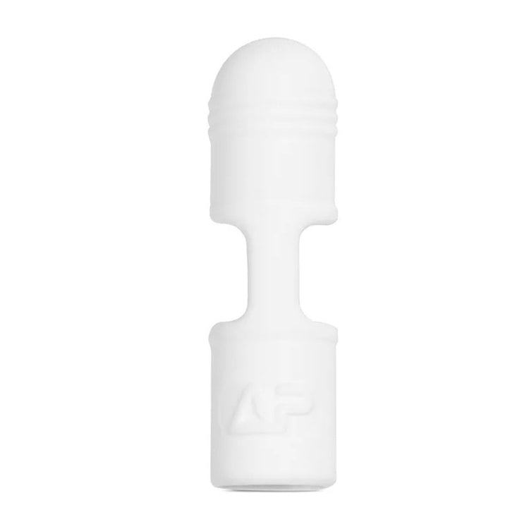 Anti-lost Cap iPad Tablet Stylus Silicone Anti-drop Dust Protection Cover for Apple Pencil(White)