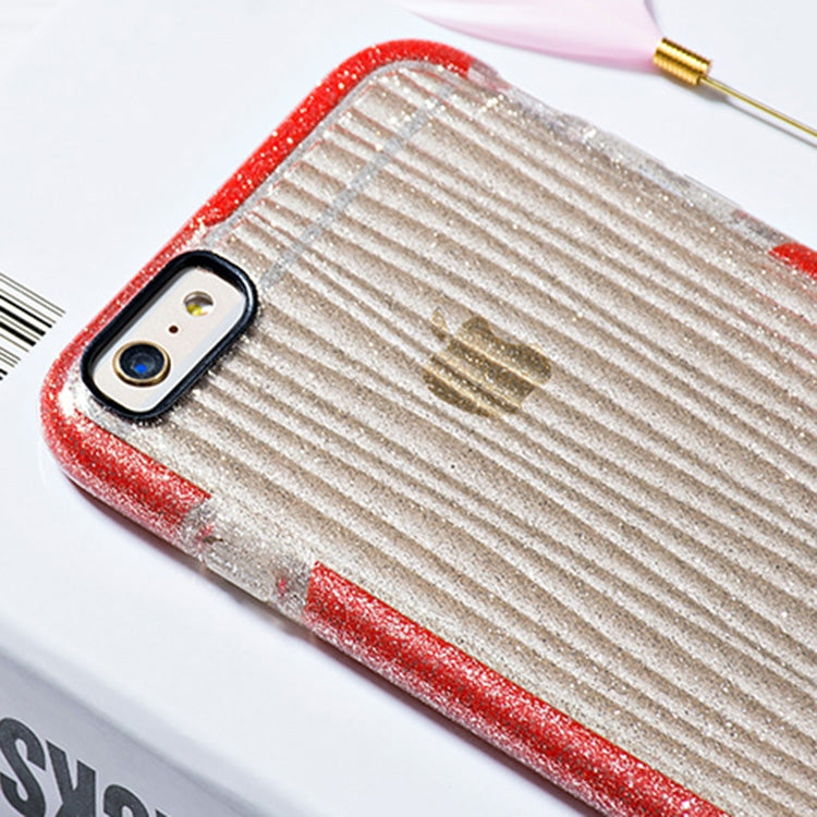Shiny Glass Powder Ripples Pattern TPU Case for iPhone 7 & 8