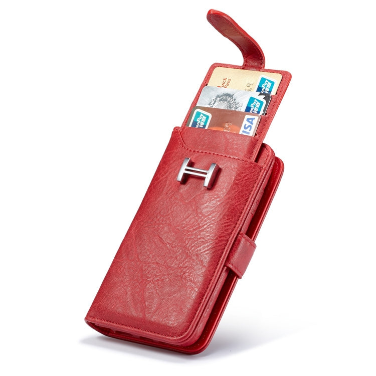 For iPhone SE 2020 & 8 & 7 PU Detachable Horizontal Flip Protective Leather Case with Card Slots & Wallet & Photo Frame