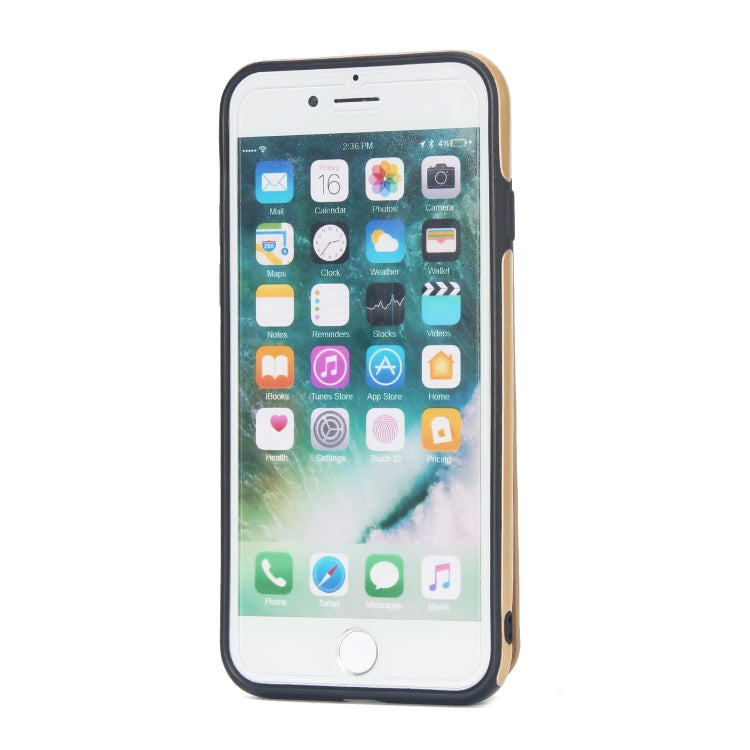 Vertical Flip Zipper Multi-functional Leather Case For iPhone SE 2020 & 8 & 7, with Holder & Photo Frame & Card Slots