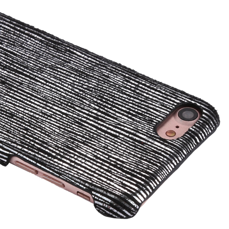 For iPhone SE 2020 & 8 & 7 PC Twinkle Stripes Pattern Protective Back Cover Case
